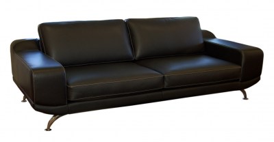 Art Novo Leather Sofa